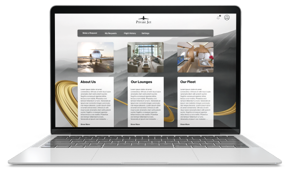 Charter flight booking, tailored to your needs